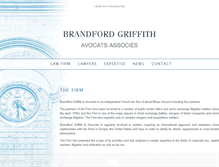 Tablet Screenshot of brandfordgriffith.com